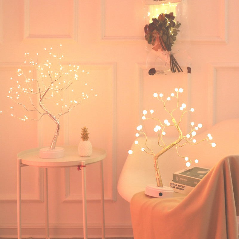 LED Night Lights Mini Tree Table Lamp