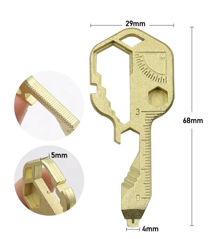 Mini MultiTool Keychain KeyChain